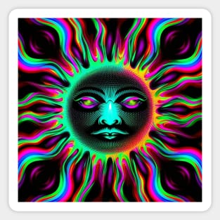 SUN FACE Sticker